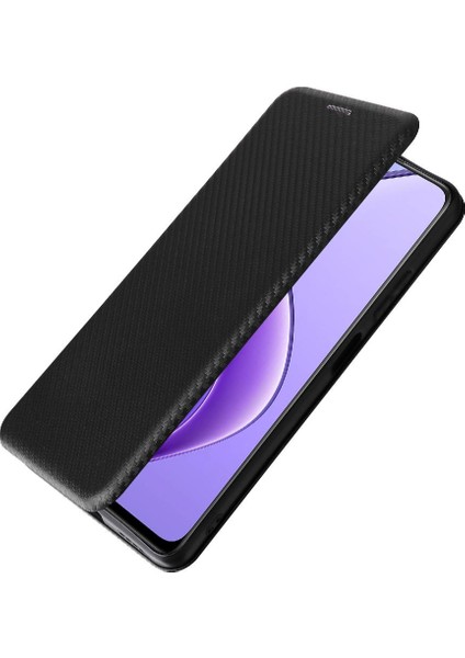 Realme 12 5g Tam Koruma Manyetik Karbon Fiber Kart Folio Için Kılıf (Yurt Dışından) fiyatları