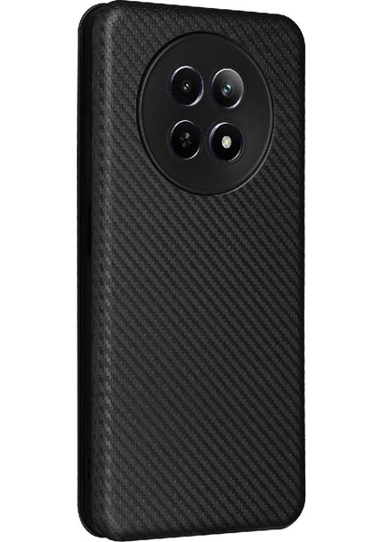 Realme 12 5g Tam Koruma Manyetik Karbon Fiber Kart Folio Için Kılıf (Yurt Dışından) modelleri