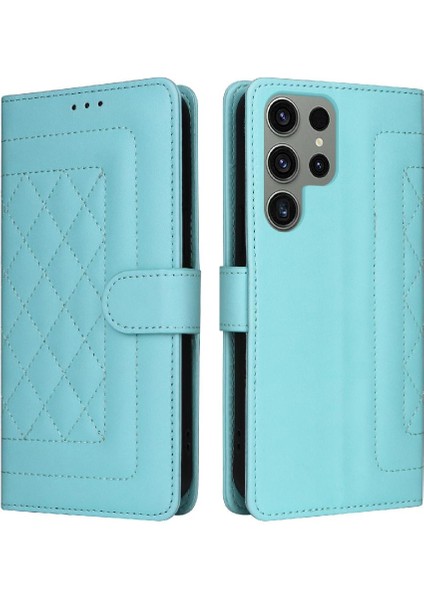 Samsung Galaxy S23 Ultra Basit Iş Deri Kılıf Flip Case Için Flip Case (Yurt Dışından)
