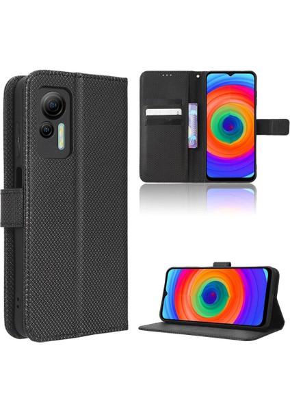 Ulefone Not 14 Için Kılıf Kapak Kart Tutucu Manyetik Cüzdan Kickstand (Yurt Dışından)