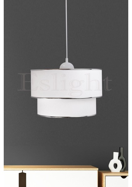 1 Sakız Modern Tekli Sarkıt Avize Beyaz ES-SK03 Beyaz Plastik 71-80 cm E27 Modern 30 x 46 Salon / O fiyatları