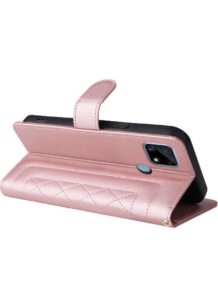 Realme C15 Için Flip CASE/C25 Flip Kapak Cüzdan Darbeye Deri Kılıf (Yurt Dışından) modelleri