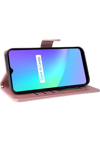 Realme C15 Için Flip CASE/C25 Flip Kapak Cüzdan Darbeye Deri Kılıf (Yurt Dışından) fırsatları