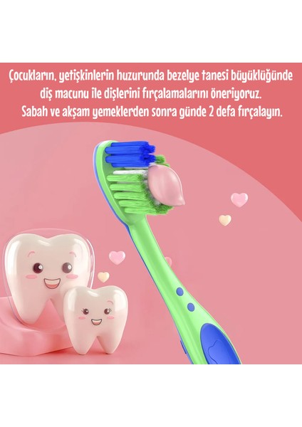 ​Splat Kids Natural Toothpaste Çilek-Kiraz 2-6 Yaş Diş Macunu 50ml