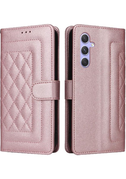 Samsung Galaxy A54 5g Için Flip Case Deri Kılıf Cüzdan Basit Iş (Yurt Dışından)