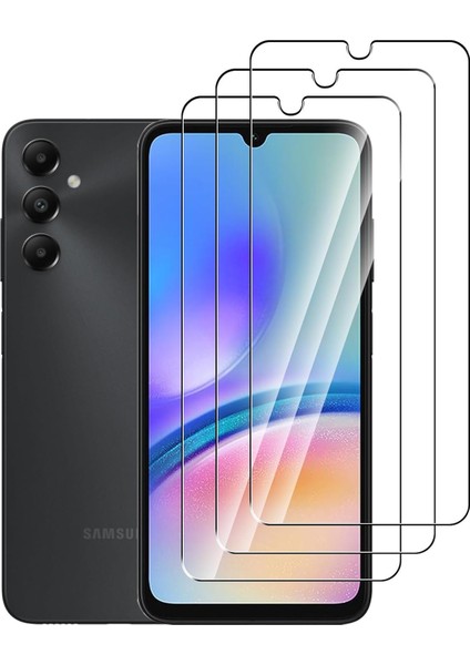 Samsung Galaxy A05S Temperli Cam Ekran Koruyucu 9h Ultra Koruma (3 Adet)