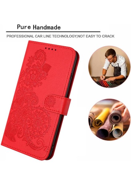 Kart Yuvası Standı Pu Deri Manyetik Kapatma ile Realme C30 Için Flip Case (Yurt Dışından) fırsatları