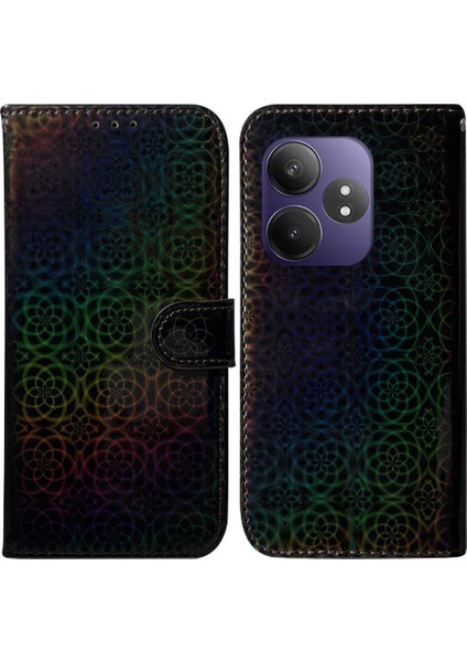 Realme Gt Neo6 Kart Yuvası Premium Pu Deri Standı Tutucu Için Flip Case (Yurt Dışından)