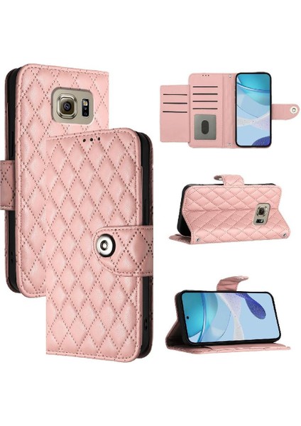 Samsung Galaxy S6 Kart Tutucu Cüzdan Kapak Için Kılıf Darbeye Şık (Yurt Dışından)