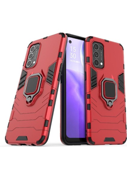 Oppo Oppo 5 Kickstand Askeri Damla Koruma Darbeye Kapak Için Kılıf (Yurt Dışından)