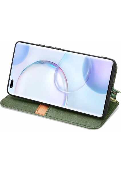 Huawei Onur Için Kılıf 50 Pro Moda Tasarım Deri Kılıf Kapak Çevirin (Yurt Dışından) modelleri