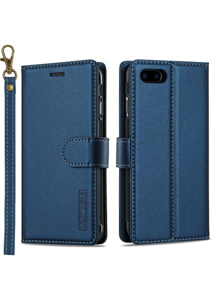 Apple iPhone 7/8 Için Flip Case Cüzdan Kılıf Bölünmüş Deri Cüzdan Telefon Kapak Pu 2 (Yurt Dışından)