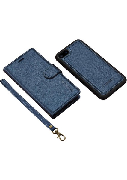 Apple iPhone 7/8 Için Flip Case Cüzdan Kılıf Bölünmüş Deri Cüzdan Telefon Kapak Pu 2 (Yurt Dışından)