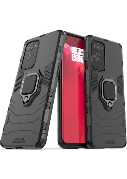 Oneplus 9 Pro Darbeye Kapak Için Kılıf Kickstand Askeri Damla Koruma (Yurt Dışından)