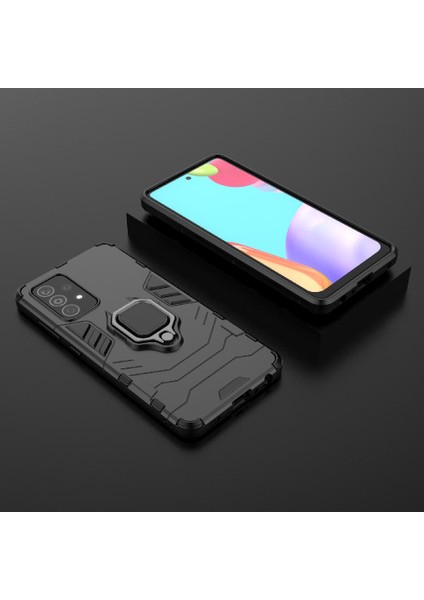 Samsung Galaxy Için Kılıf A52S 5g Darbeye Kapak 360 &deg; Dönen Halka Damla (Yurt Dışından)