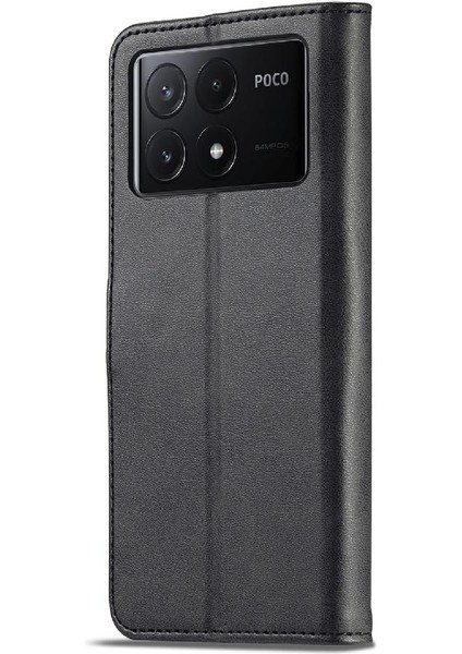 Xiaomi Redmi Poco X6 Pro 5g Buzağı Doku Yatay Çevir Deri Kılıf (Yurt Dışından)