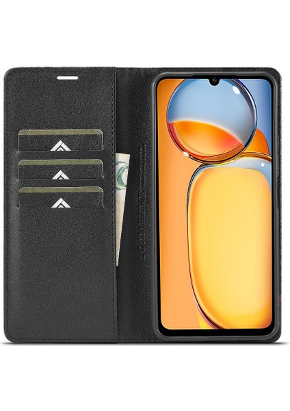 Xiaomi Redmi Için Kılıf Card 4g/5g Deri Kart Tutucu ile Folio Flip Case (Yurt Dışından) fırsatları