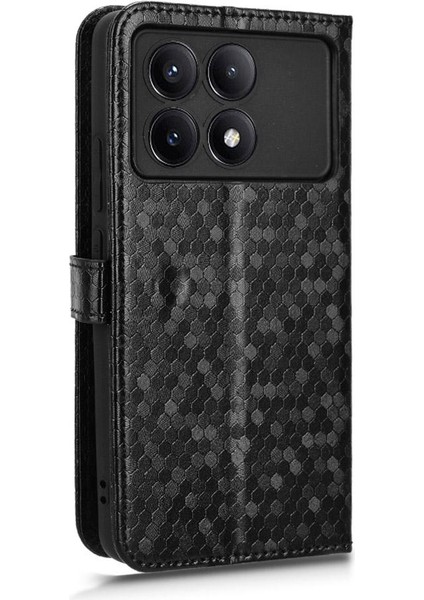 Xiaomi Poco X6 Pro 5g Manyetik Toka Geometrik Desen Deri Kılıf (Yurt Dışından) fırsatları