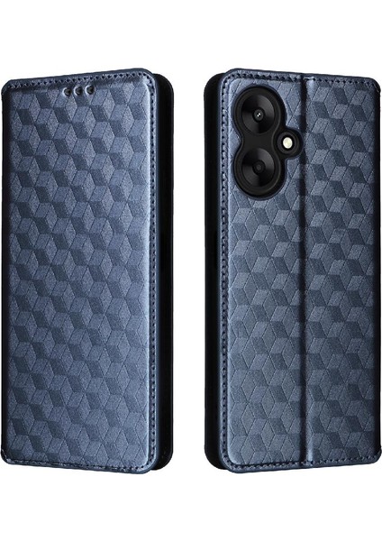 Xiaomi Poco M6 5g Pu Deri Manyetik Kapatma Cüzdan Kart Yuvaları (Yurt Dışından)