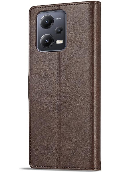 Tutucu Kart Yuvaları ile Xiaomi Poco X5 Için Kılıf Cüzdan Buzağı Doku Flip (Yurt Dışından) indirimleri