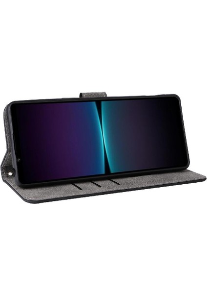 Sony Xperia 1 Iv Flip Folio Cüzdan Için Kılıf Rfıd Engelleme Kart Yuvaları Kapak (Yurt Dışından) modelleri