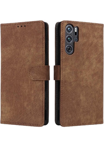 Zte Nubia Kırmızı Sihirli 9 Pro Artı Flip Folio Cüzdan Kart Yuvaları Kapak (Yurt Dışından)