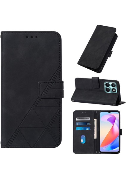 Onur Için Kılıf X6A Cüzdan Kapak Kredi Kartı Tutucu Pu Deri Flip Folio (Yurt Dışından)