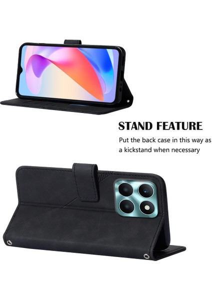 Onur Için Kılıf X6A Cüzdan Kapak Kredi Kartı Tutucu Pu Deri Flip Folio (Yurt Dışından) modelleri