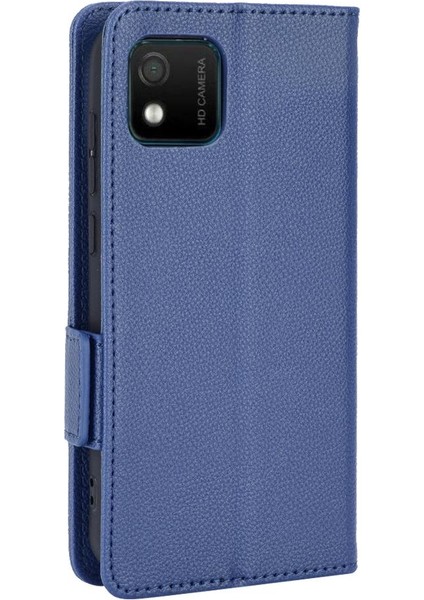 Wiko Y52 Pu Deri Kart Yuvaları Tutucu Için Kılıf Yan Toka Cüzdan Manyetik (Yurt Dışından) fırsatları