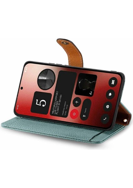 Nothing Flip Case Telefon 2A Aşk Darbeye Dayanıklı Cüzdan Deri Kılıf Fermuar (Yurt Dışından)