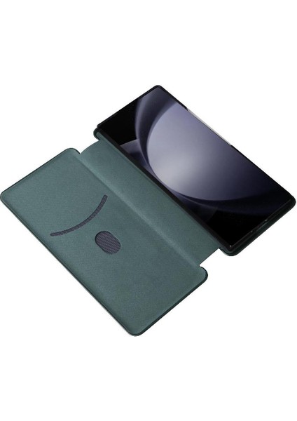 Samsung Galaxy Z Için Flip Case Kart Tutucu Kickstand Fiber ile 6 5g Kat (Yurt Dışından)