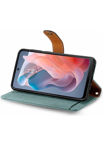 Motorola Moto G Oynamak Için Flip Case 2024 Deri Kılıf Aşk Darbeye (Yurt Dışından)