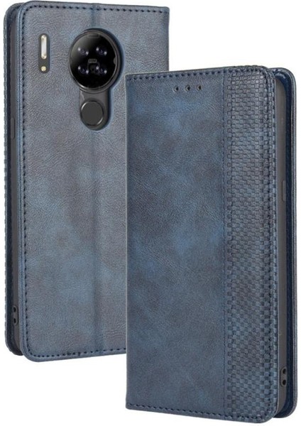 Blackview A80 Cüzdan Manyetik Kapatma Pu Deri Için Kılıf (Yurt Dışından)