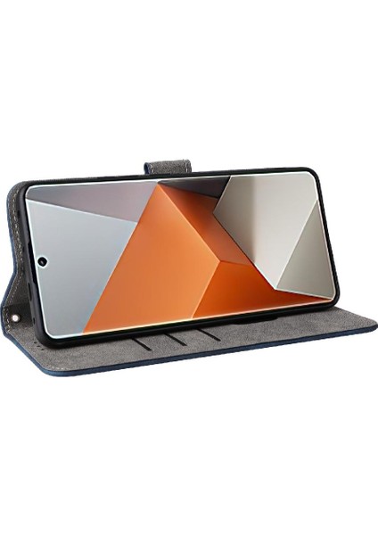 Xiaomi Redmi Not Için Kılıf 13 Pro Artı Pu Deri Flip Folio Cüzdan Kart (Yurt Dışından)