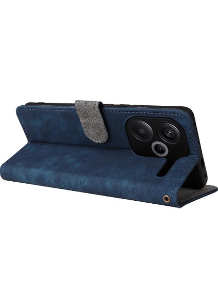 Xiaomi Redmi Not Için Kılıf 13 Pro Artı Pu Deri Flip Folio Cüzdan Kart (Yurt Dışından)