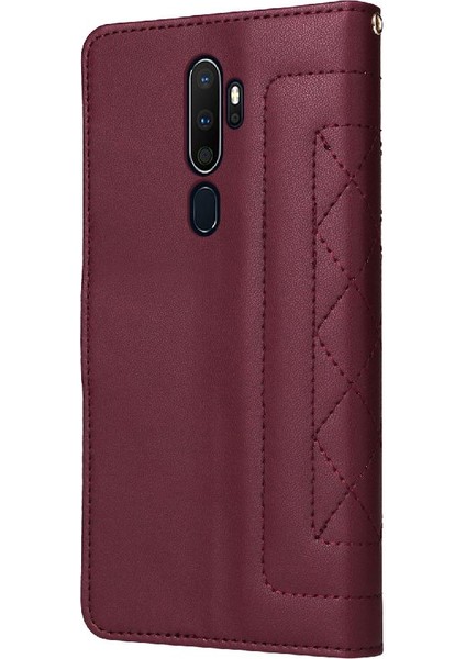Oppo A9 Için Flip Case 2020/A5 2020 Darbeye Kapak Çevirin Deri Kılıf (Yurt Dışından)