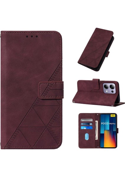 Xiaomi Redmi Not Için Kılıf 13 Pro 4g Pu Deri Flip Folio Kitap Koruyucu (Yurt Dışından)
