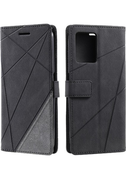 Realme 9 Pro Cüzdan Flip Için Kılıf Folio Kart Tutucu Kickstand Manyetik Pu (Yurt Dışından)