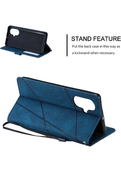 Realme 10 Pro Artı Kart Tutucu Için Kılıf Kickstand Cüzdan Flip Folio Pu (Yurt Dışından)