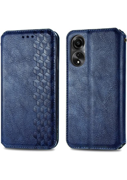 Oppo A78 4g Cüzdan Fonksiyonu Için Kılıf Deri Kılıf Zarif Iş Çevirme (Yurt Dışından)