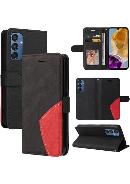 Samsung Galaxy Flip Için Flip CASE/F15 5g Pu Deri Flip Folio Kılıf ile (Yurt Dışından)
