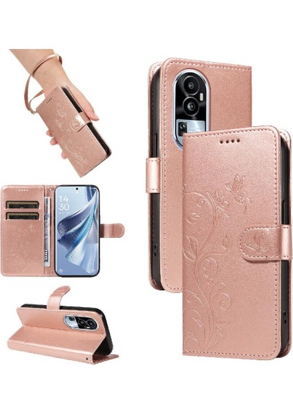 Oppo Oppo 10 Pro 5g Için Yüksek Kaliteli Deri Cüzdan Telefon Kılıfı ile (Yurt Dışından)