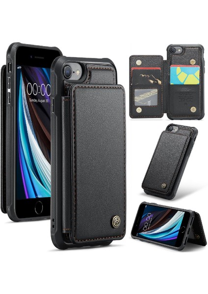 Apple iPhone 6/6s Kart Tutucu Kickstand Ince Darbeye Dayanıklı (Yurt Dışından)