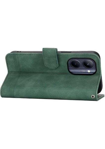 Realme C33 Nakit Cep Manyetik Kapatma Kart Yuvaları Premium Için Flip Case (Yurt Dışından)