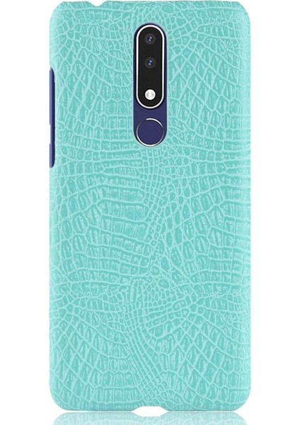 Nokia 3.1 Plus Anti Scratch Klasik Timsah Için Şık Klasik Kılıf (Yurt Dışından)
