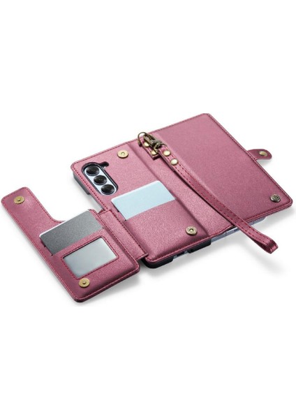 Samsung Galaxy Z Caseme 6 5g Kart Tutucu Ince Kılıf Pu (Yurt Dışından)