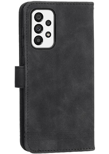 Samsung Galaxy A73 Kart Yuvaları Için Flip Case Bileklik Nakit Cep Prim (Yurt Dışından) modelleri