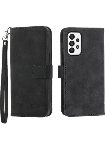 Samsung Galaxy A73 Kart Yuvaları Için Flip Case Bileklik Nakit Cep Prim (Yurt Dışından) fırsatları