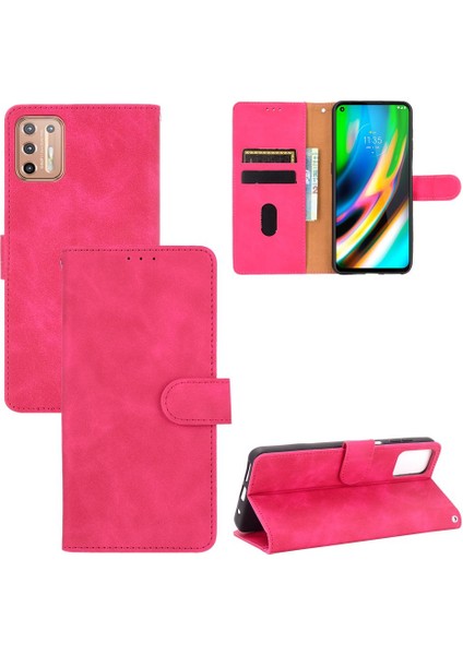 Motorola Moto G9 Artı Kart Tutucu Kickstand Koruyucu (Yurt Dışından)