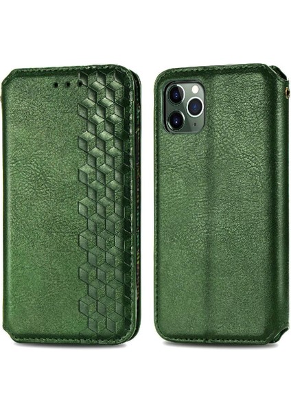 Apple iPhone 11 Için Kılıf Promax Flip Kapak Zarif Iş Deri Kılıf (Yurt Dışından)